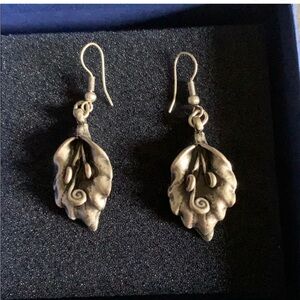 Vintage bouquet flower earrings